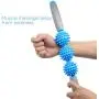 Muscle Roller Stick with 3 Ball Professional Grade Trigger - Massager Stick for Pain Relief Deep Tissue Muscle-Women Men Cellulite Blasting Remover Personal Massage for Back Leg Foot Neck