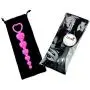 LoveI Anal Sex Toy Beads Butt Plug Valentine Heart Shaped Prostate Massager with Safe Pull Ring Handle Soft Carry Bag Unisex G Spot - Pink LoveI Anal Sex Toy Beads Butt Plug Valentine Heart Shaped Prostate Massager with Safe Pull Ring Handle Soft Carry Bag Unisex G Spot - Pink