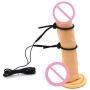Gloryelenxs 1 Pair Silicone Electric Shock Time Delay Penis Rings Adjustable Cock Ring Men Sex Toys Accessories