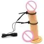 Gloryelenxs 1 Pair Silicone Electric Shock Time Delay Penis Rings Adjustable Cock Ring Men Sex Toys Accessories Gloryelenxs 1 Pair Silicone Electric Shock Time Delay Penis Rings Adjustable Cock Ring Men Sex Toys Accessories