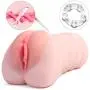 Male Masturbators Sex Toys,ZEMALIA Daina Pocket Pussy 3D Realistic Vagina Masturbator Adult Toys Close-Ended Stroker Built-in Cock Ring Sexual Exerciser for Man Masturbation Male Masturbators Sex Toys,ZEMALIA Daina Pocket Pussy 3D Realistic Vagina Masturbator Adult Toys Close-Ended Stroker Built-in Cock Ring Sexual Exerciser for Man Masturbation