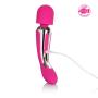CalExotics Embrace Body Wand Massager – Silicone Waterproof Vibrator – 7 Function Rechargeable Adult Sex Massager for Couples - Pink
