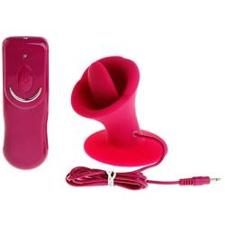 JINZHI Sucking Massage for Women - 10 Modes - Silicone - Suck & Lick Tongue