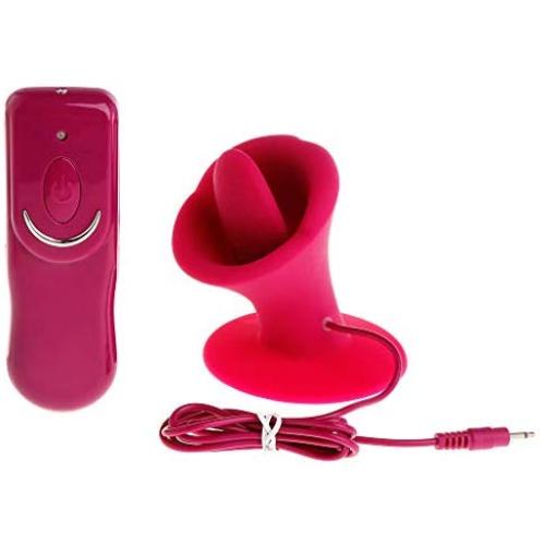 JINZHI Sucking Massage for Women - 10 Modes - Silicone - Suck & Lick Tongue