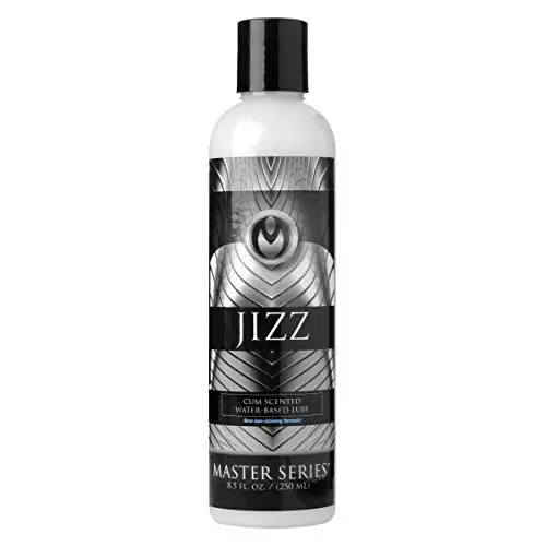 Master Series Jizz Water Based Lube, Semen Scented, 8.5 Ounce Master Series Jizz Water Based Lube, Semen Scented, 8.5 Ounce