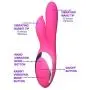 Rechargeable Ultra Quiet Rabbit Vibrator Massager Wand Sex Toy Dildo Rechargeable Ultra Quiet Rabbit Vibrator Massager Wand Sex Toy Dildo