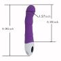 9 inch Big Finger Rechargeable Waterproof 10 Vibration Multi-Speed Women Toy 828