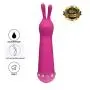 Massager for Sports Recovery Tshirt Handheld Electric Bunny Ear Massager, Stimulating C-lǐtōris Diamond Silicone 10 Frequency Vibrator Pink by Teanmy