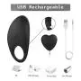 Vibrating Cock Ring, Penis Ring Vibrator with Wireless Remote Control, Full Flexible Silicone &10 Vibration Modes Clitoral Stimulator Adult Sex Toy for Men and Couple Vibrating Cock Ring, Penis Ring Vibrator with Wireless Remote Control, Full Flexible Silicone &10 Vibration Modes Clitoral Stimulator Adult Sex Toy for Men and Couple