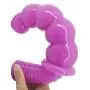 Lfcmf 11.02 Inch Extra Long Big Handsfree Personal Relax Massager PVC Toys with Handsfree Suction Cup Box Package (Color : Purple)