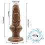 Guiseniour Realistic Dillos with Suction Cup Base Simulation Pinis Flexible Massager Six Toys for Women Men