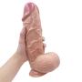 JRZDFXS Easy to Carry (9.86" Long,3.1" Wide) Female Extra Huge Big Lifelike Personal Massage Wand Toys Body Massager Soft Realistic