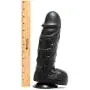 Master Cock Giant Black Dong, 10.5 Inch Master Cock Giant Black Dong, 10.5 Inch