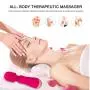 Wireless Mini Handheld Wand Massager with 12 Silent Frequency Modes, Personal Waterproof Rechargeable Power Massager for Relieving Body Muscle Soreness (red) Wireless Mini Handheld Wand Massager with 12 Silent Frequency Modes, Personal Waterproof Rechargeable Power Massager for Relieving Body Muscle Soreness (red)