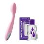 Keri 10 Function Powerful Stimulator by SVAKOM & 2.5 Oz Astroglide Water-Based Lubricant