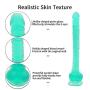 Real Surprise Important Day Gift Soft Stick with Bath Wall Strong SukCup - 16.53 Inch Lfcmf (Color : Green)
