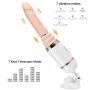 Auto Thrusting Machine for Adult Women Pleasure Hand Free Suction Cup Machine with Heating Remote Control Funtion