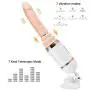 Auto Thrusting Machine for Adult Women Pleasure Hand Free Suction Cup Machine with Heating Remote Control Funtion