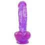 Realistic Soft 9.4 Inch Silicone Hands Huge Massage with Strong Suction Cup for Women - Purple of Love - Rocket Toy for Women