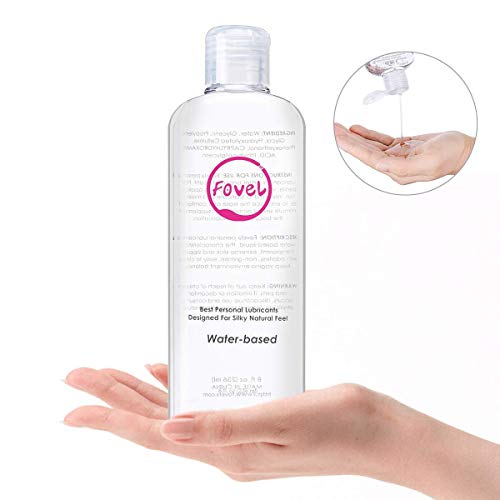 Fovel Water Based Personal Lube for Sex, Lubricant for Men Women 8 oz Paraben-free Hypoallergenic Super Slick Long Lasting Gay for Sex Toys Adult ,236ml