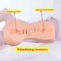 Male Masturbator,Lifelike Pocket Pussy with 3D Realistic Vagina Adult Male Sex Toy for Man Masturbation