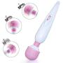 Mini Wand Massager Handheld Rechargeable for Sore Muscles Therapeutic Handheld Device, AV Vibrator for Women Vagina Clitoris Stimulator Adult Sex Toys