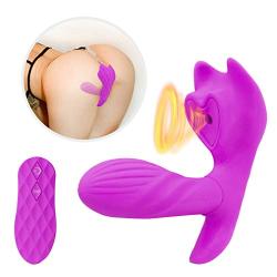 Adult Pleasure Toys Invisible G Spotter Vibrate Things for Women Wearable Handheld Quiet Waterproof Massaging Wand Finger Vibrant Toys USB Rechargeable Sleeve for Female Sexy Lingerie for Women Tshirt