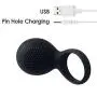 SVAKOM Tyler 100% Waterproof Rechargeable Powerful Vibrating Silicon Penis Ring Rabbit Cock Ring ,Clitoral Stimulate Massager Adult Products for Couples (Black)