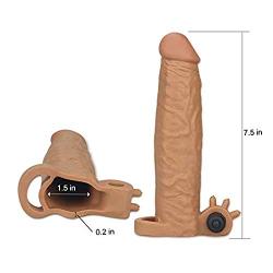 Silicone Reusable Pêŉiš Sleeve Flexible Gláns Sleeve Pêŉiš Enĺargement Extender for Men-11