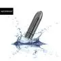 Pure Love 3 Inch Vibrating Bullet Platinum Color, Waterproof with variable touch speed control, Adult Sex Toy, Metallic Grey Vibrator
