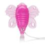 CalExotics Original Venus Butterfly Vibrator –Hands Free Strap On Personal Massager – Adult Fun Sex Toys for Couples - Pink