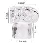 Massager Attachments, Massager Accessories Accessory Attachment Silicone- Two Different Styles (Clear)