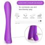 Waterproof Vibrator Dildo for Women with 9 Strong Vibration Modes for Effortless Insertion, PALOQUETH Silicone G Spot Vibrator Clitoral Vibrator for Exciting Stimulation- Ideal Sex Toy for Beginners