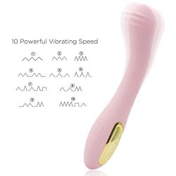 Silent Waterproof USB Chargeable Vibrator Wireless Cordless Portable Small Size Handheld Powerful Massage for Patio,Bedroom, Garden, Gate, Yard, Parties, Wedding