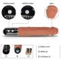 LSANNUY Relax Massage Wand Wand Massage Wand with 10 Powerful Speeds & Astonishing 10 Modes, Rechargeable Handheld Body Massage Wand Waterproof Silicone Flesh Silicone Pleasure Toy