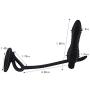 Male Prostate G-spot Massager 10 Speed Anal Plug Vibrator Silicone Butt Plug Delay Ejaculation Ring Toy for Men