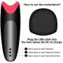 EnjoyFun- Vǐbratǐng Male Electric Massager Relaxation Automatic Vibrate Cup Fully Automatic Male Vibrant Delay Trainer for Mens T-Shirt with Heating