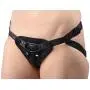 Sutra Fleece-Lined Strap On with Vibrator Pouch