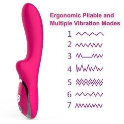 Women Toys Pleasure Waterproof with Multiple Speed and Patterns Couples Woman Toy Portable Electronic Computer USB Rechargeable,Only Ships from US,ZSB08