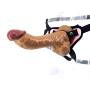 JRZDFXS Pegging Strap ons 10in Vast Strápless Strápǒn Pleasure Massager for S-%éx (Color : Brown)