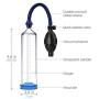Couple Enhancer Enlarge Men Enl-ar-gement Massage Cup Manual PU-MP Suction Cup for Male Bigger D~ick Exêrcīse V-āc-úum Massage Cup Men Health Care