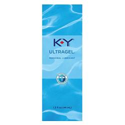 K-Y UltraGel Premium Water Based Lube- Personal Lubricant Safe To Use With Latex Condoms, Devices, Sex Toys and Vibrators, 1.5 oz. (Pack of 2)