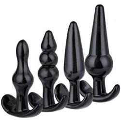 Silicone 4Pcs Anal Luxury Pl-ÜG Set Silicone