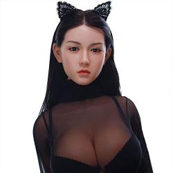 Inflatable doll male real human semi-physical products simulation with hair intelligent automatic female baby big breasts girlfriend can be sent intelligent adult sex toys Yin hip mold male masturbati