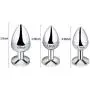 FeiGu 3 Pieces 1 Set Steel Jewel Butt Play Plug Sex Toys for Adults FeiGu 3 Pieces 1 Set Steel Jewel Butt Play Plug Sex Toys for Adults