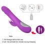 Heating Rabbit Clitoral Vibrator,G Spot Clit Vibrating Dildo Vibrators for Women with Thrusting & Vibration,Waterproof Clitoral G Spotter Stimulator Toys,Adult Sex Toys for Women and Couples