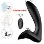 Outlet Deal - Male Vibrating Prostate Massager Sex Toy with 2 Powerful Motors & 10 Stimulation Patterns for Wireless Remote Control Anal Pleasure, Unisex G Spot Vibrator Anal Sex Toy Outlet Deal - Male Vibrating Prostate Massager Sex Toy with 2 Powerful Motors & 10 Stimulation Patterns for Wireless Remote Control Anal Pleasure, Unisex G Spot Vibrator Anal Sex Toy