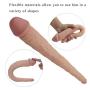 14.2Inch Double Sided Big Toy Real Feel Soft Flexible Double Head Ďîldɔ Relax Waterproof Massager for Women 14.2Inch Double Sided Big Toy Real Feel Soft Flexible Double Head Ďîldɔ Relax Waterproof Massager for Women