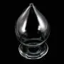 Aulley 7.5cm Glass Hollow Anal Plug Gay Anal Plug Anal Sex Toys Adults Erotic Toys Manual massager