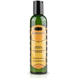 Kama Sutra Naturals Massage Oil, Coconut Pineapple, 8 Ounce